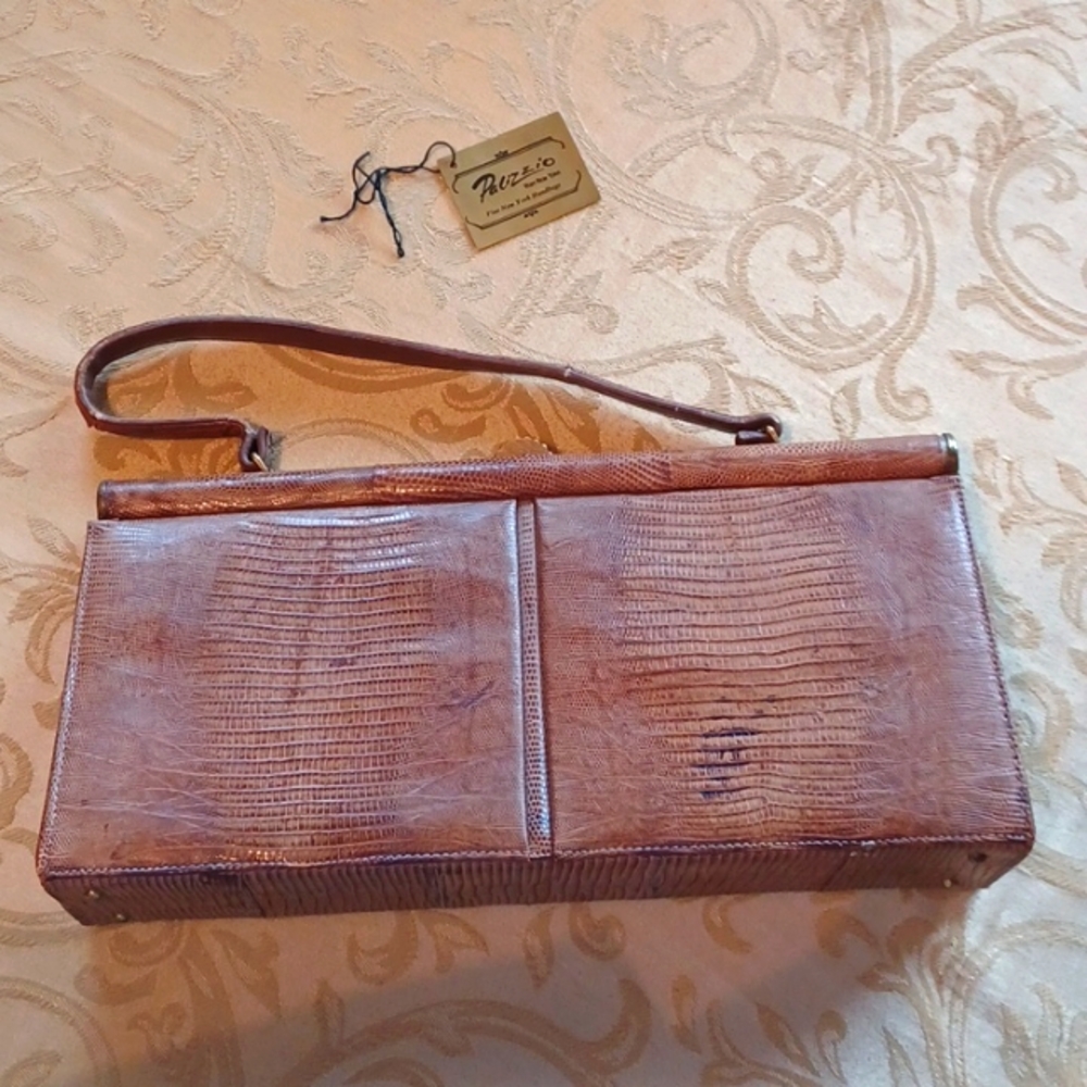 Vintage Pilizzio Very New York Lizard/Reptile Handbag